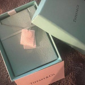 Tiffany Blue® Double Heart Tag Pendant in Silver